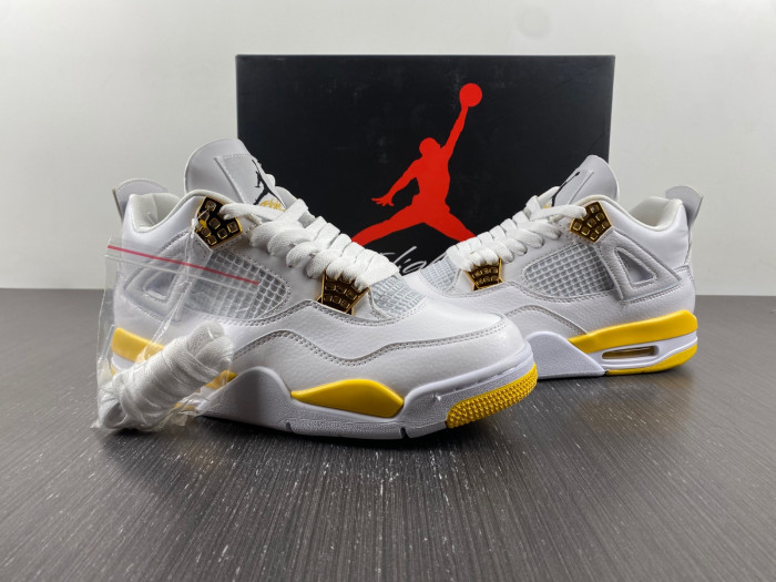 air jordan 4 wmns “vividsulfur”-aq9129-101