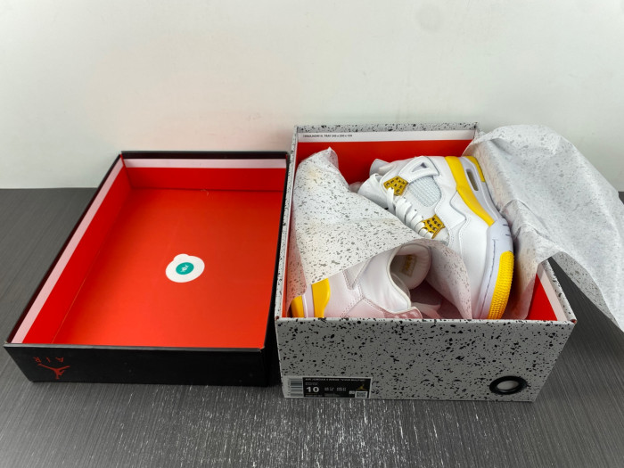 air jordan 4 wmns “vividsulfur”-aq9129-101