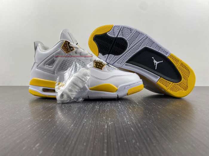 air jordan 4 wmns “vividsulfur”-aq9129-101