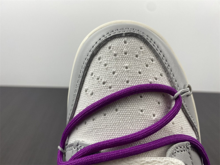 o-w x dunk low “28 of 50” dm1602-111