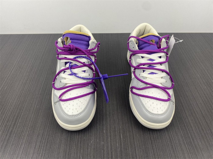 o-w x dunk low “28 of 50” dm1602-111