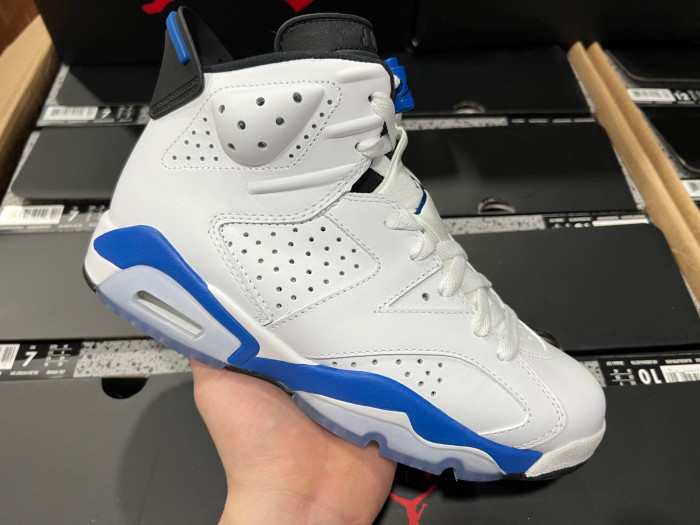 jordan 6 retro sport blue-384664-107