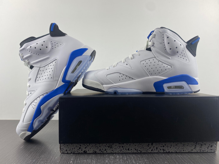 jordan 6 retro sport blue-384664-107