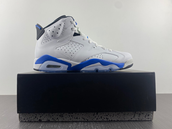 jordan 6 retro sport blue-384664-107