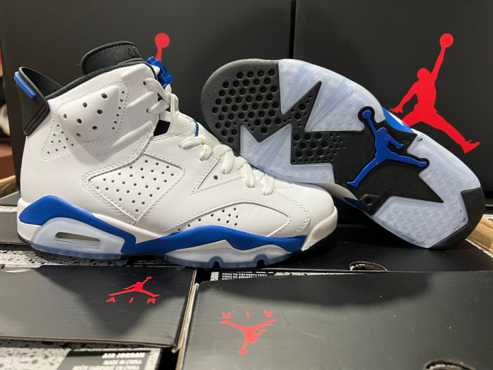 jordan 6 retro sport blue-384664-107
