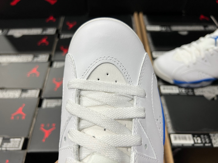 jordan 6 retro sport blue-384664-107