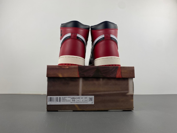Air Jordan 1 High OG “Black Toe Reimagined”-DZ5485-106