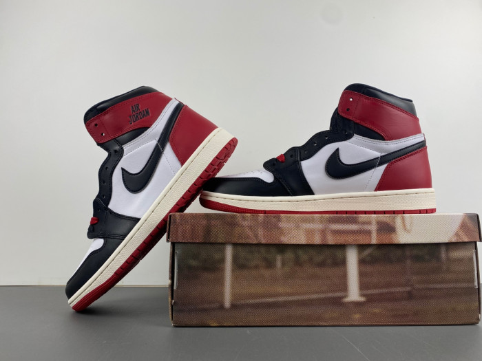 Air Jordan 1 High OG “Black Toe Reimagined”-DZ5485-106