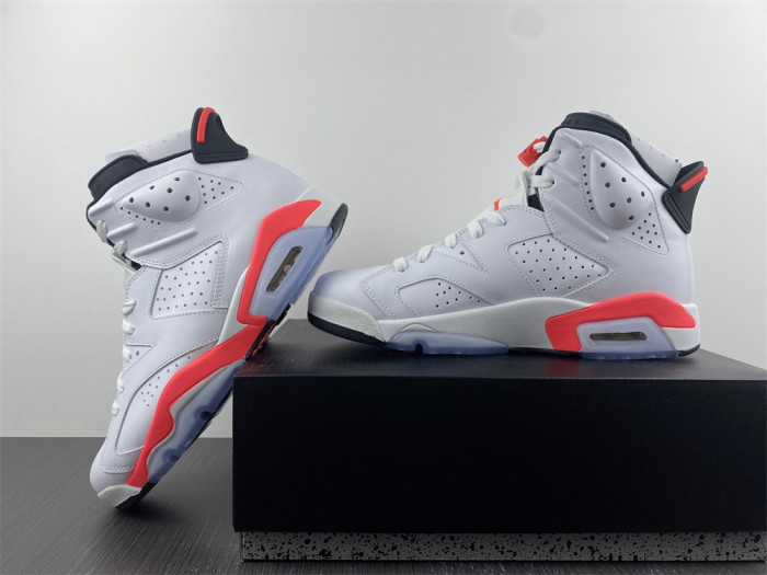 jordan 6 retro infrared white-384664-123