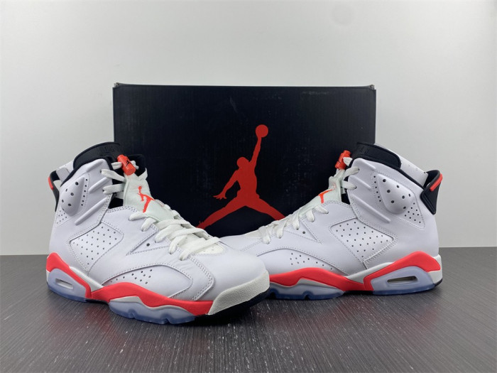 jordan 6 retro infrared white-384664-123