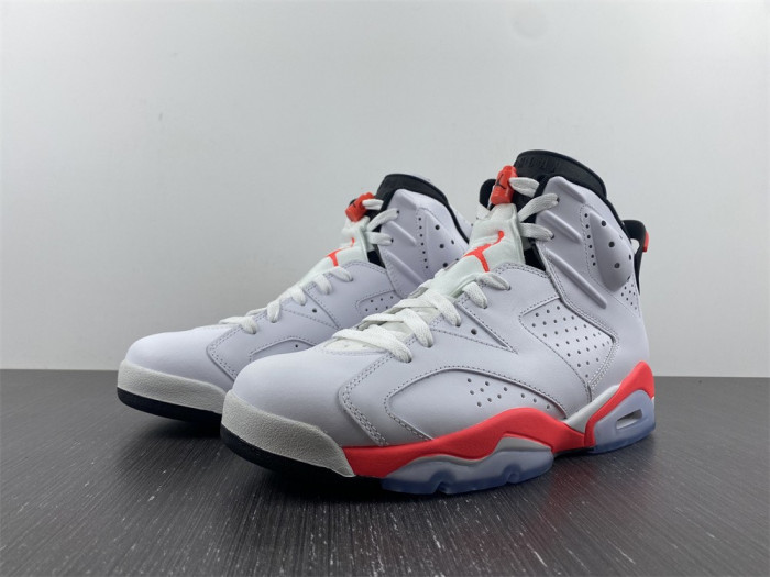 jordan 6 retro infrared white-384664-123