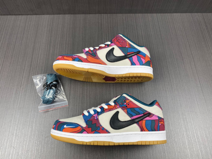 nike sb dunk low pro parra abstract art (2021)-dh7695-600