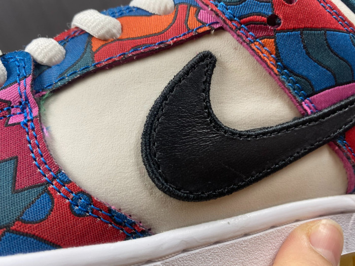 nike sb dunk low pro parra abstract art (2021)-dh7695-600