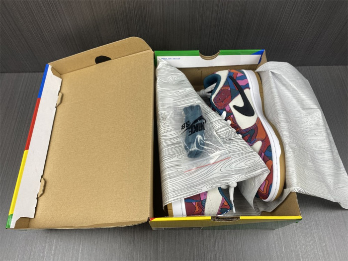 nike sb dunk low pro parra abstract art (2021)-dh7695-600