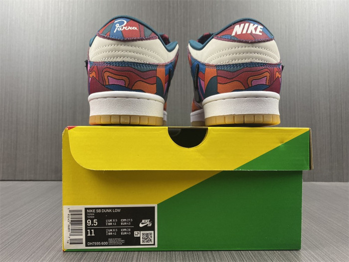 nike sb dunk low pro parra abstract art (2021)-dh7695-600