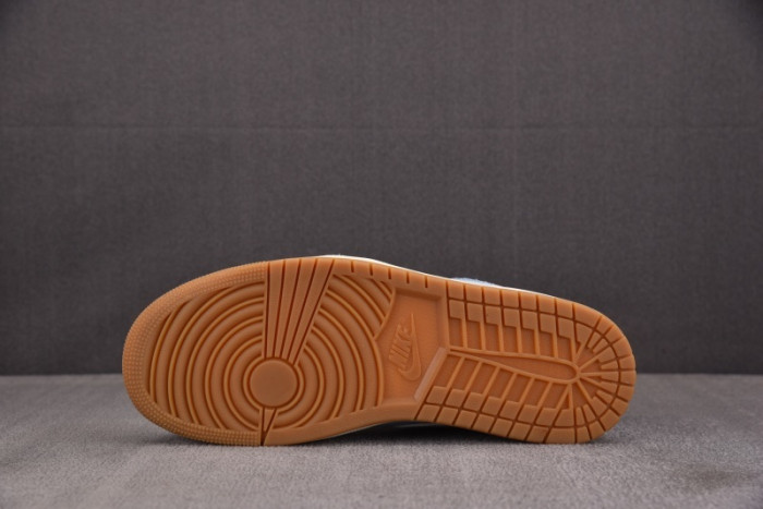 Air Jordan 1 Low SE Denim Worn Blue-HQ2004-400