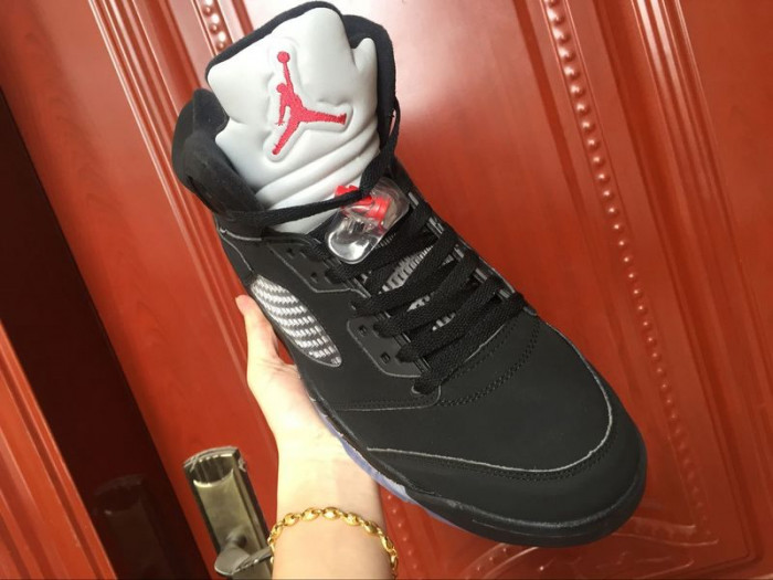 jordan 5 retro black metallic -845035-003