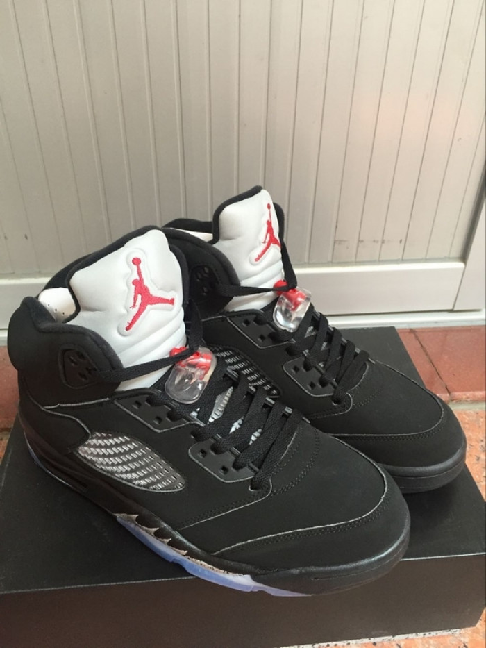 jordan 5 retro black metallic -845035-003