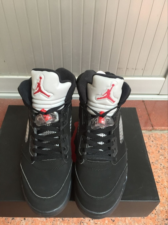 jordan 5 retro black metallic -845035-003