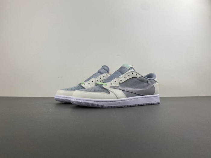 Travis Scott x Jordan Air Jordan 1 Low "Medium Olive"-HQ2004-400