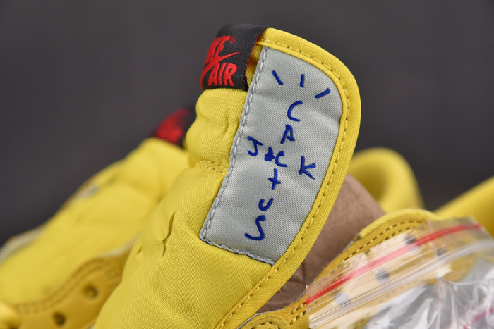 jordan 1 retro low og sp travis scott canary--dz4137-700