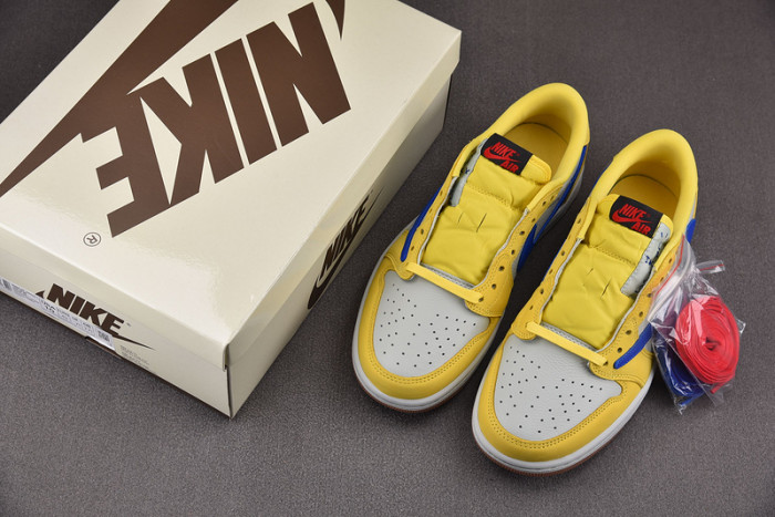 jordan 1 retro low og sp travis scott canary--dz4137-700