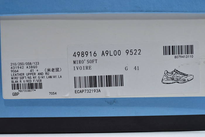 g**i disney x rhyton vintage trainer sneaker 498916 a9l00 9522