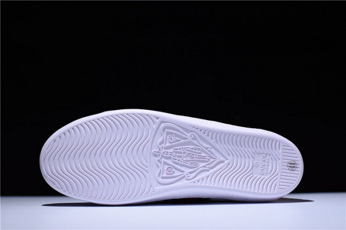 g**i ace embroidered low-top sneaker white with bee