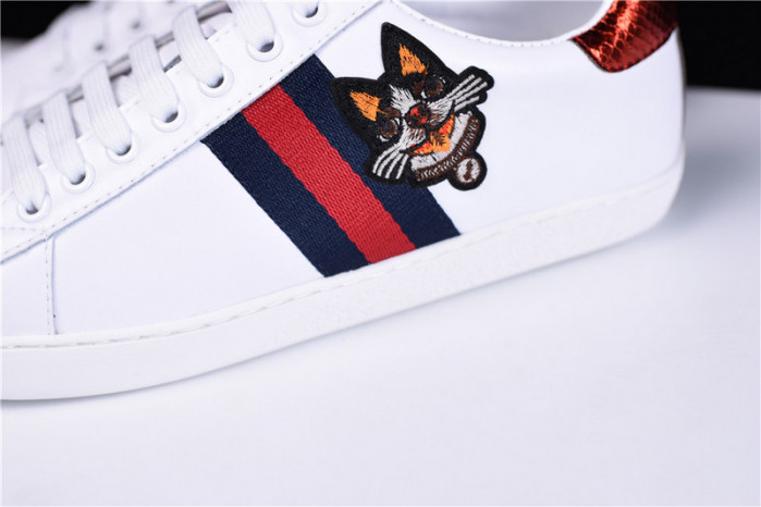g**i original casual shoes ace embroidered low-top with dog 6951103-57