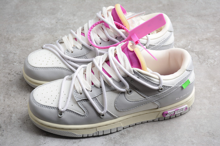 o-w x dunk low “03 of 50” dm1602-118