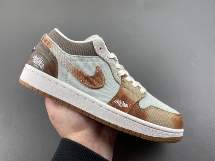 Jordan 1 Low SE Multi-Color Sail Light Bone-IM6664- 991