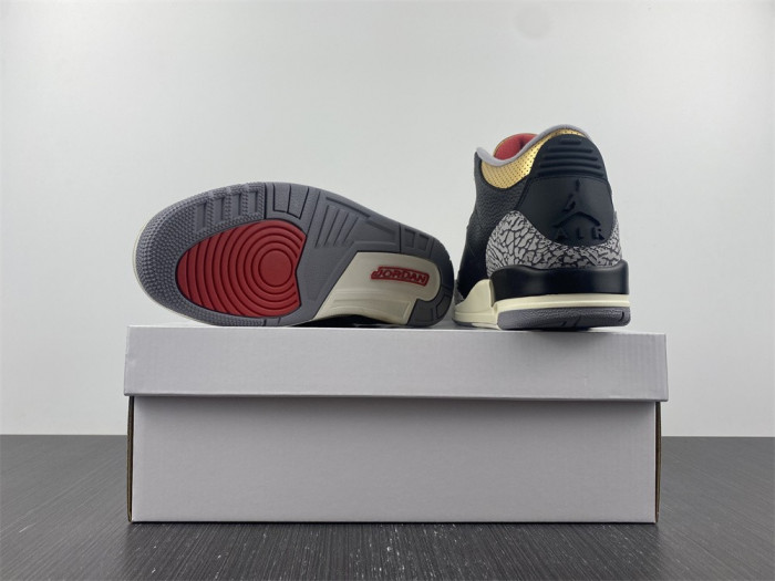 jordan 3 retro black cement gold (w)-ck9246-067