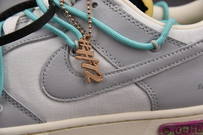 o-w x dunk low “04 of 50” dm1602-114