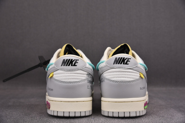 o-w x dunk low “04 of 50” dm1602-114