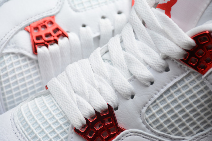 air jordan 4 retro “pure money” red metallic ct8527-112