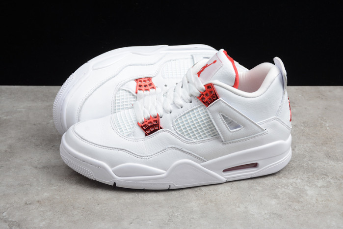 air jordan 4 retro “pure money” red metallic ct8527-112