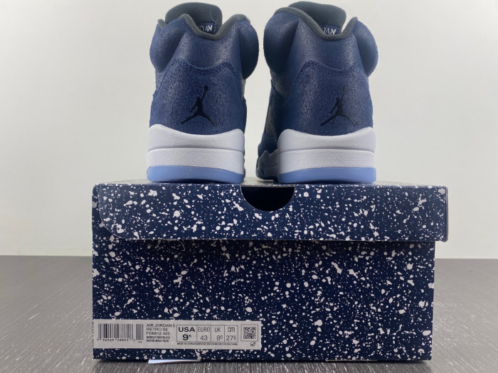 air jordan 5 “midnight navy”-fd6812-400