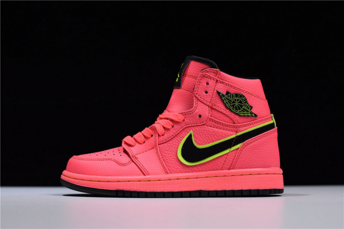 air jordan 1 high premium hot punch aq9131-600