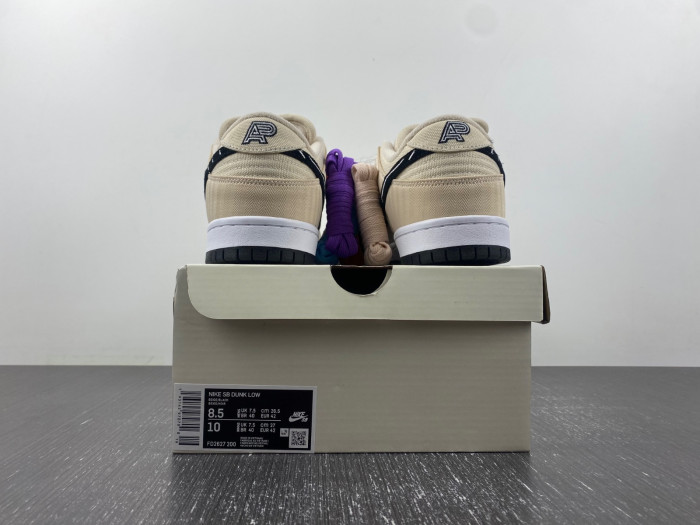 nike sb dunk low albino & preto-fd2627-200