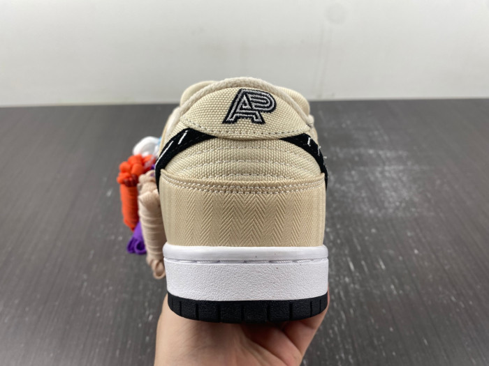 nike sb dunk low albino & preto-fd2627-200