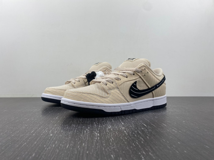 nike sb dunk low albino & preto-fd2627-200