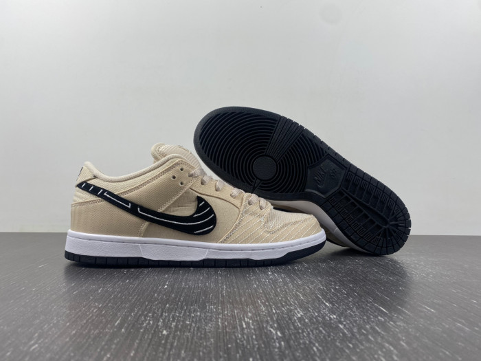 nike sb dunk low albino & preto-fd2627-200