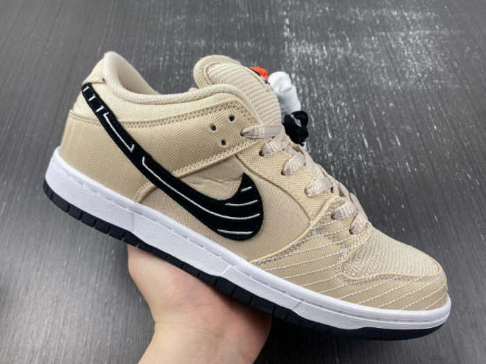 nike sb dunk low albino & preto-fd2627-200