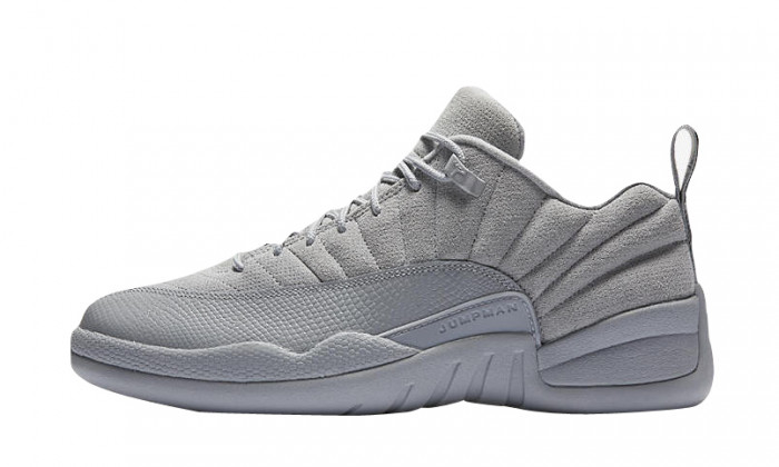 jordan 12 low grey suede 308317-002