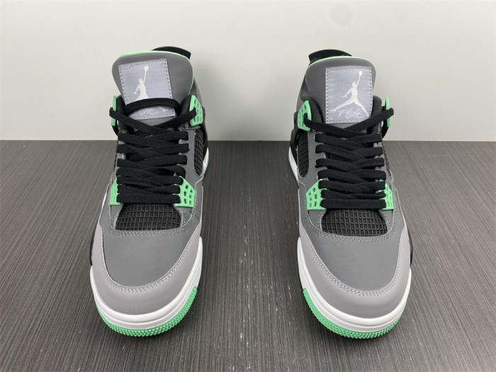 jordan 4 retro green glow-308497-033