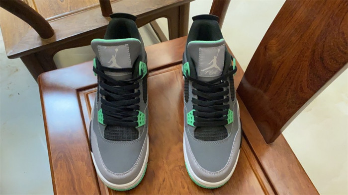 jordan 4 retro green glow-308497-033