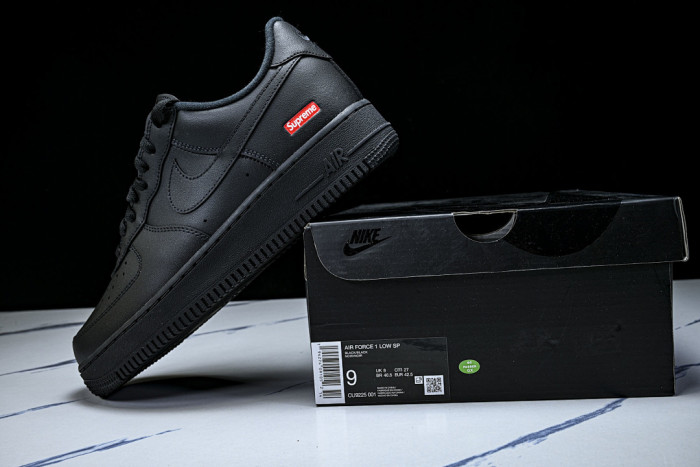 NK Air Force 1 Low Black White-CU9225 00