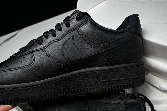 NK Air Force 1 Low Black White-CU9225 00