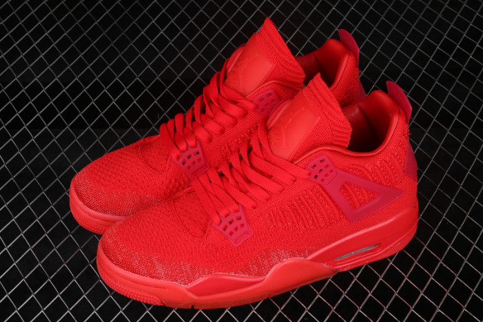 air jordan 4 flyknit red aq3559-600