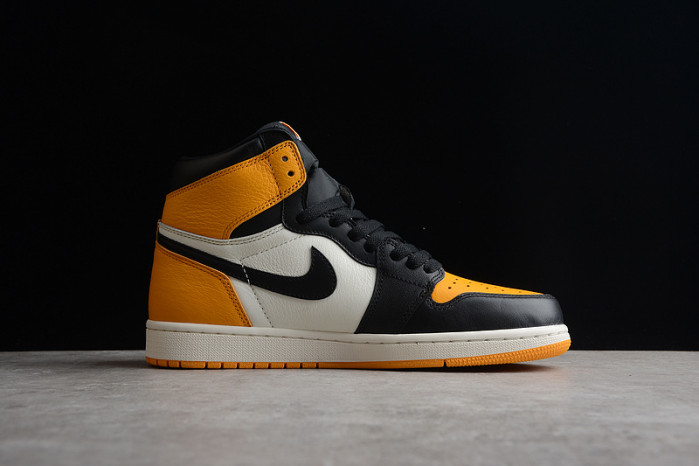 air jordan 1 yellow toe-555088-711